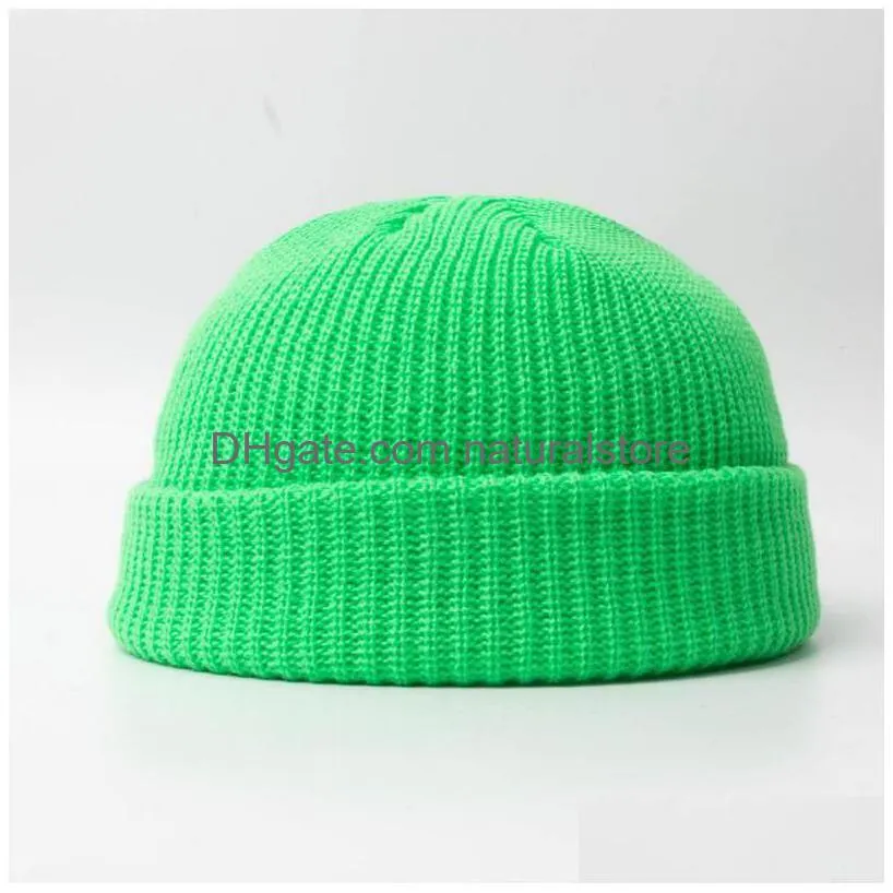 fashion street winter hats for woman man beanies knitted fluorescent hat girls autumn female beanie caps warmer bonnet ladies casual