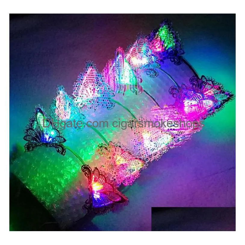 lightmeow led cat ear headband - colorful flashing lights, cosplay costume accessory for parties, festivals & fun