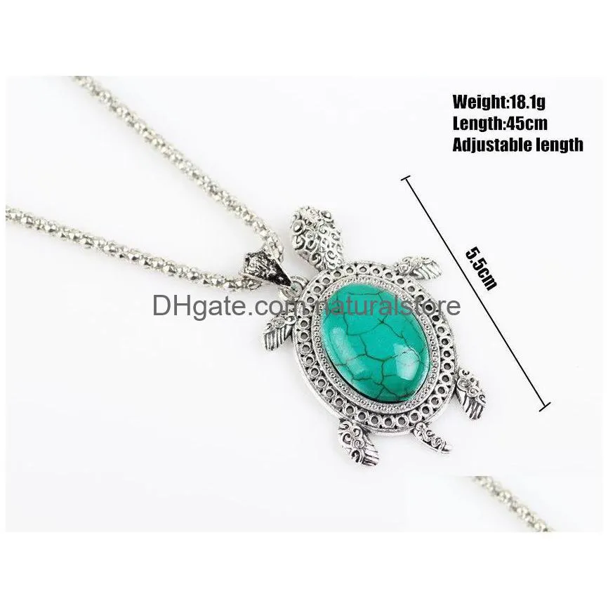 fashion elegant animal turtle shape ancient necklace fine charm bracelet earrings jewelry sets
