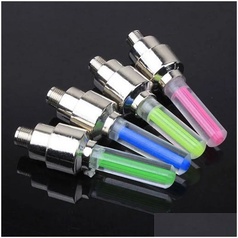 4 Colors Car Bike Motorcycle Wheel Tire Valves Caps Stem Air Cap Anti-Dust Cover Colorful Auto Accessories Car Decor