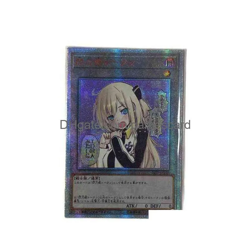 yu gi oh 18tp-jp216 diy special production sky striker ace - raye derivative different painting face flash not original g220311