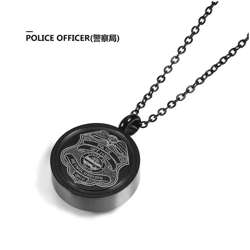 stainless steel american soldier usn us navy round cremation pendant united states marine corps military opening ash necklace for commemorate relatives and