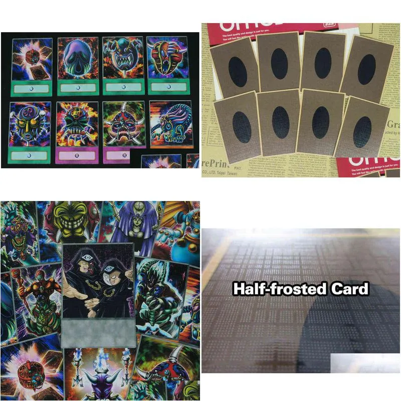 16pcs/set lumis and umbra mask-themed anime style cards masked beast des gardius rare hunters yugioh dm classic orica g220311