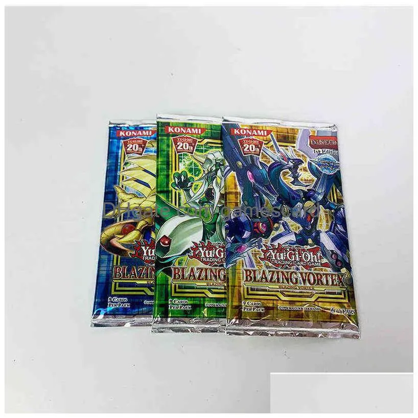 216pcs/set yugioh rare flash cards yu gi oh game paper cards kids toys girl boy collection yu-gi-oh cards christmas gift g220311