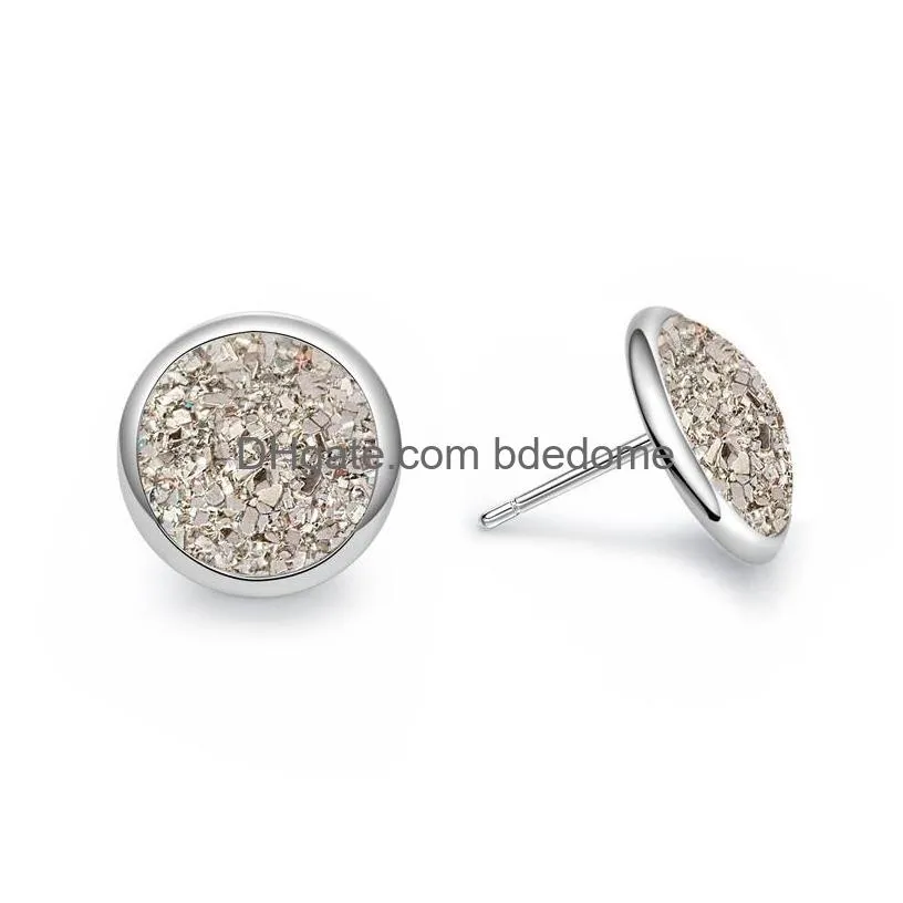 Druzy earrings shop