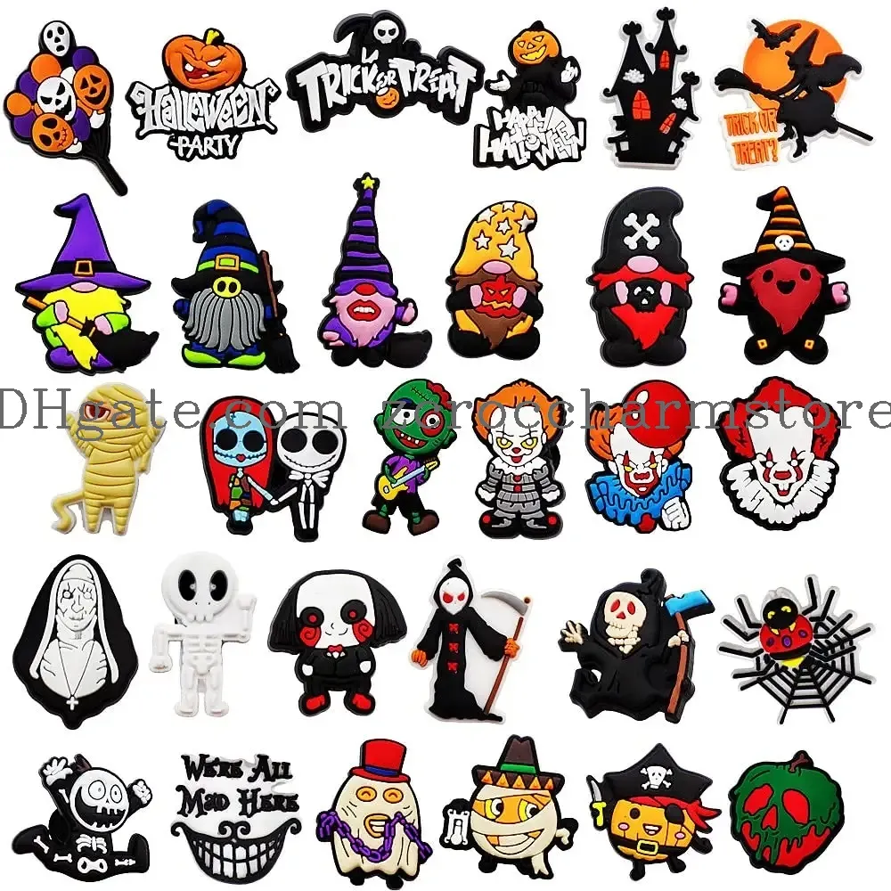 3ml 11 pc halloween clog charms for girls and boys witchy clog clog pins for women kids teens adults trendy shoe sneaker decoration accessories pack party favor gifts