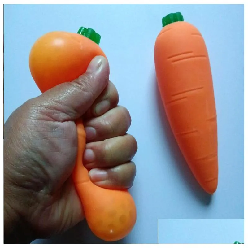 novelty games toys decompression squeeze vegetable and fruit release pressure toy for kids and adult different size
