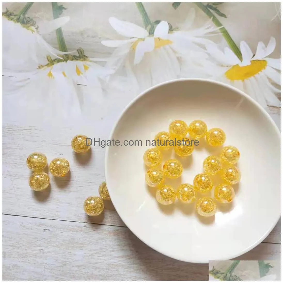 round spacer plastic resin loose beads fit charms bracelet for diy jewelry necklace 10pcs/lot