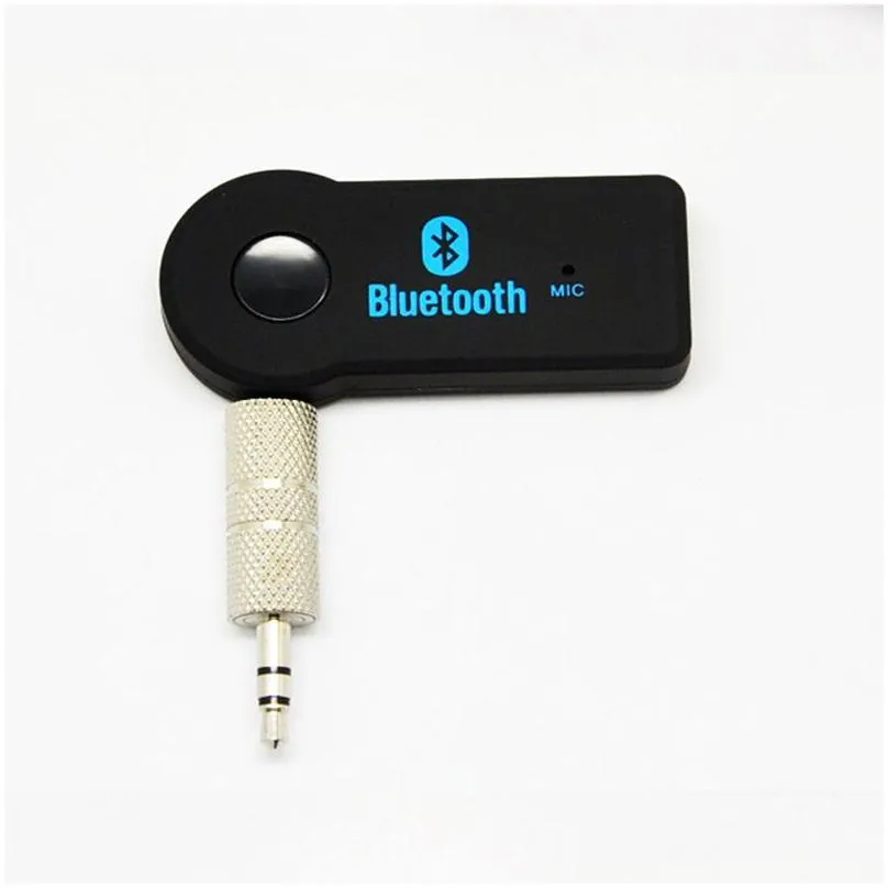 Bluetooth Car Kit Adapter 3.5mm Aux Stereo Wireless USB Mini Audio Music Receiver For Smart Phone MP3 PSP Tablet Laptop With Retail