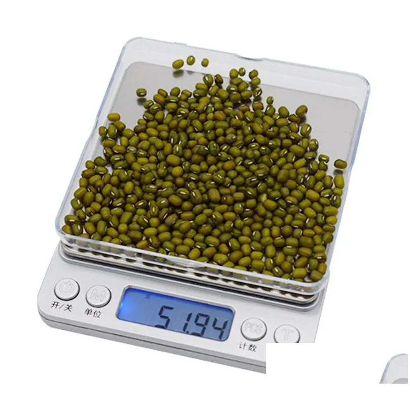 DHL HOT Mini digital platform scale kitchen food scales high precision 0.01g Jewelry scale electronic pocket scale steelyard without