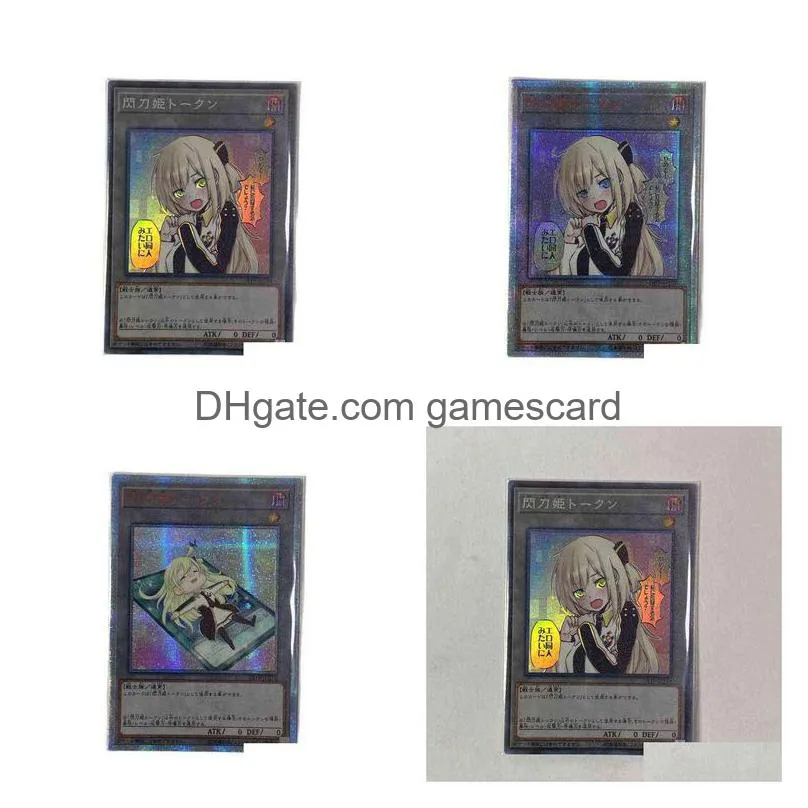yu gi oh 18tp-jp216 diy special production sky striker ace - raye derivative different painting face flash not original g220311
