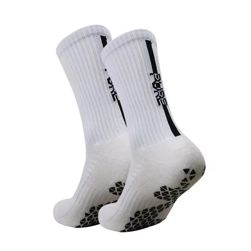  anti-slip football socks men women non-slip soccer basketball tennis sport socks grip cycling riding sock