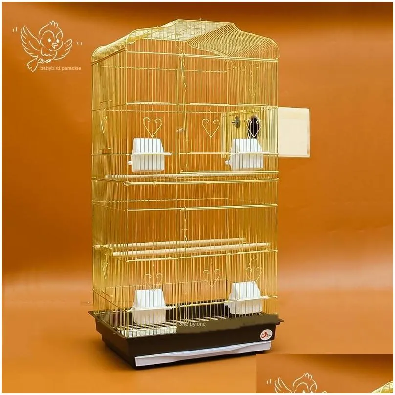 bird cages large luxury parrot cage xuan feng peony myna breeding tiger houses outdoor villa house metal material