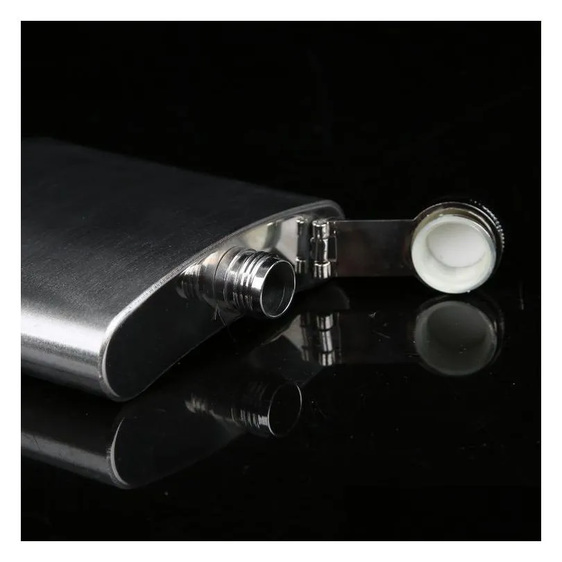 Stainless Steel Hip Flask Portable Outdoor Flagon Whisky Stoup Wine Pot Alcohol Bottles Flagons flask