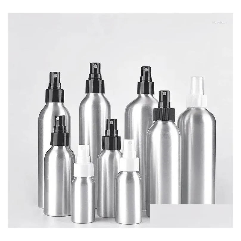 wholesale aluminum fine mist spray bottles empty bottle used as perfume essential oil water cosmetic dispenser