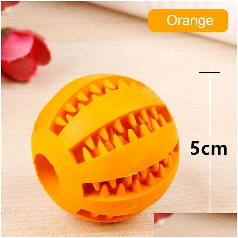 UPDATE Rubber Chew Ball Dog Toys Training Toys Toothbrush Chews Toy Food Balls Pet Product will and sandy