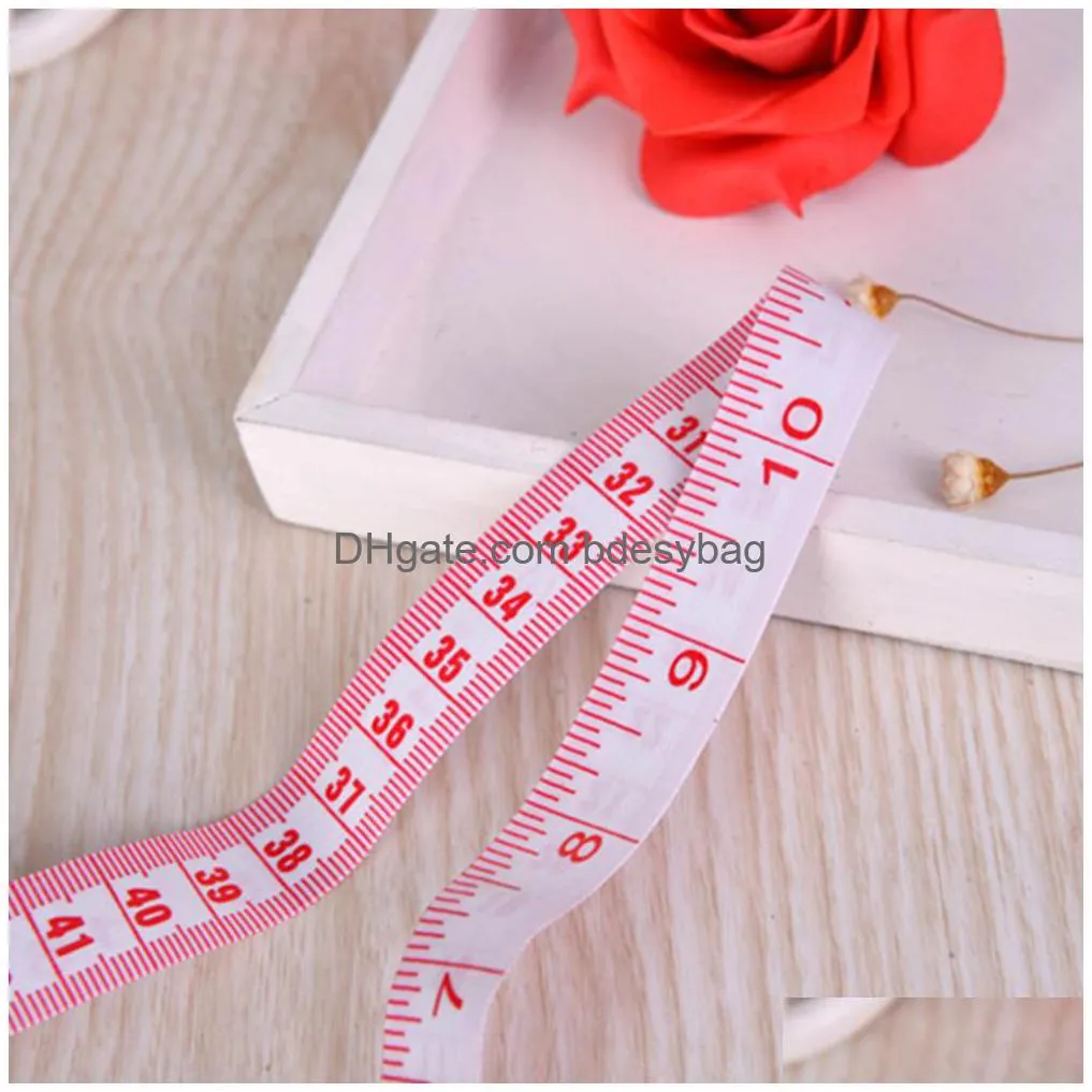 1pcs body measuring ruler sewing cloth tailor tape measure soft 200cm long