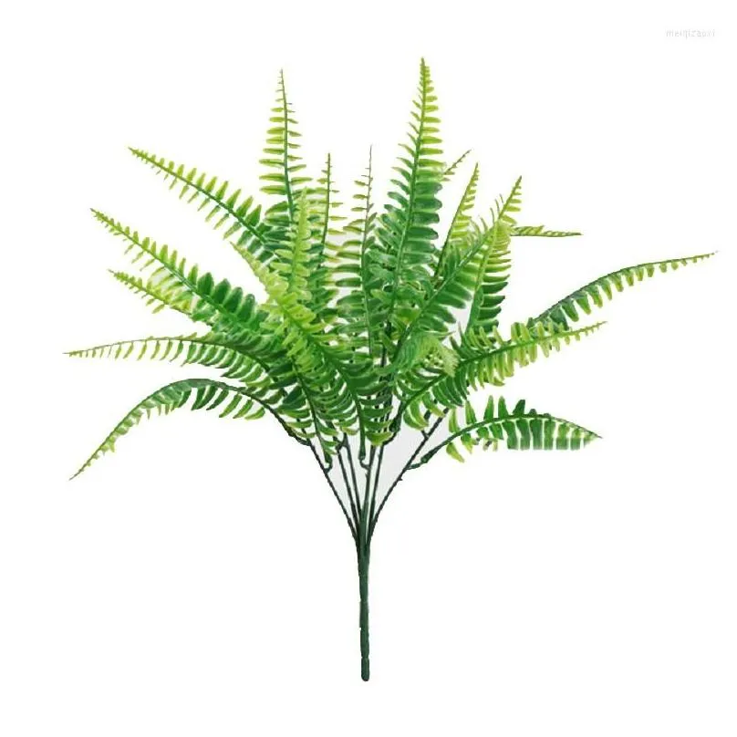decorative flowers artificial hanging fern grass plants greenery green wall plant silk hedge large