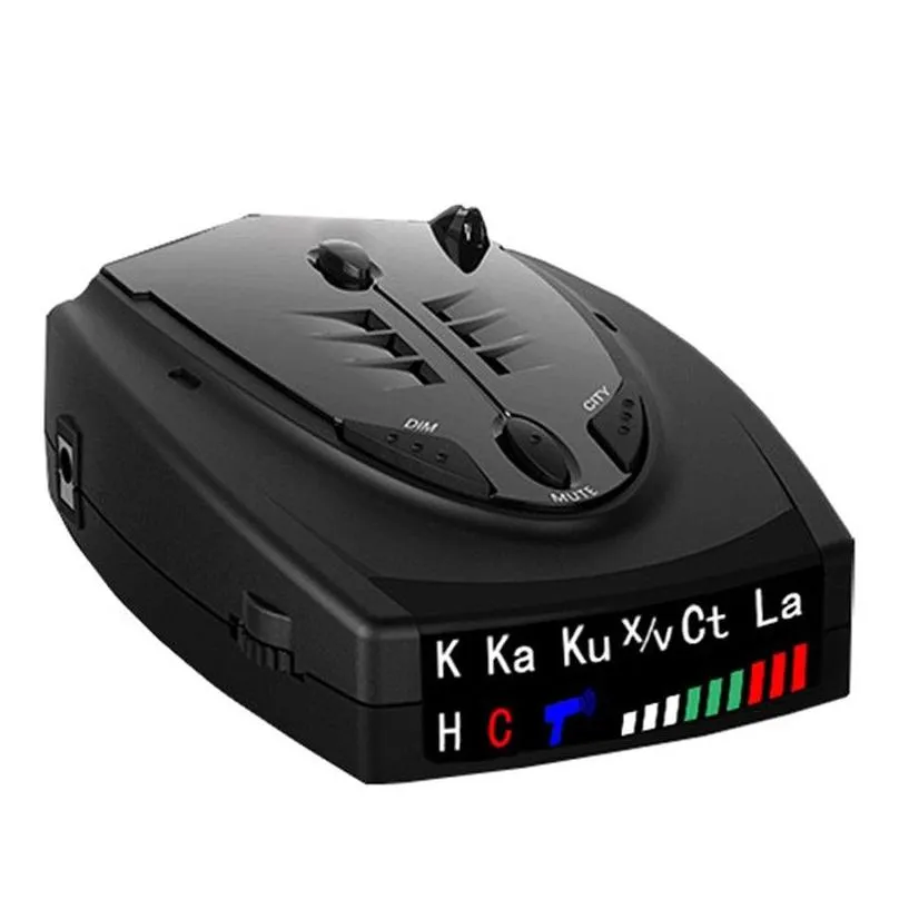 car radar detector str525 detecting tool english russian vehicle speed alarm systems security radar-detectors