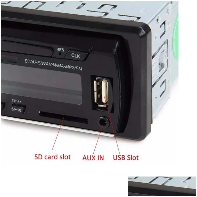 auto radio player tools bluetooth radioing car 12v sd aux-in mp3 player fm usb cars stereo audio stereso in-dash radios play tool