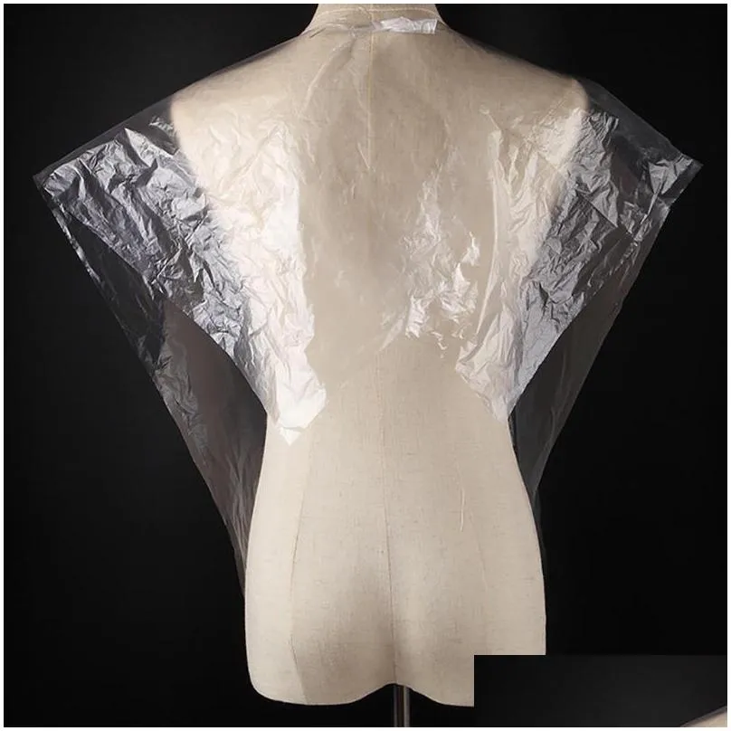 disposable waterproof hair salon capes washing pads shampoo cape barber hairdresser hairdressing cutting gown