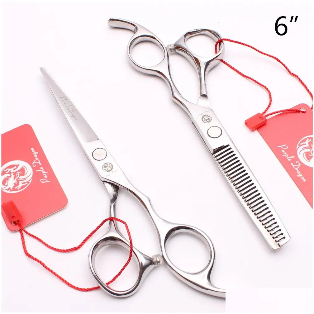 z1006 5quot 55quot 6quot 65quot 7quot 75quot 8quot 440c purple dragon hairdressing shears cutting shears thinning8929439