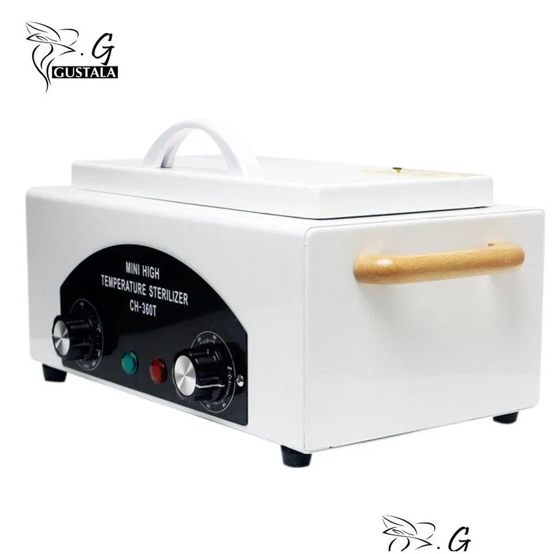 Professional High Temperature Sterilizer Box Nail Art Salon Portable Sterilizing Tool Manicure Nail Tool Dry Heat Sterilizer