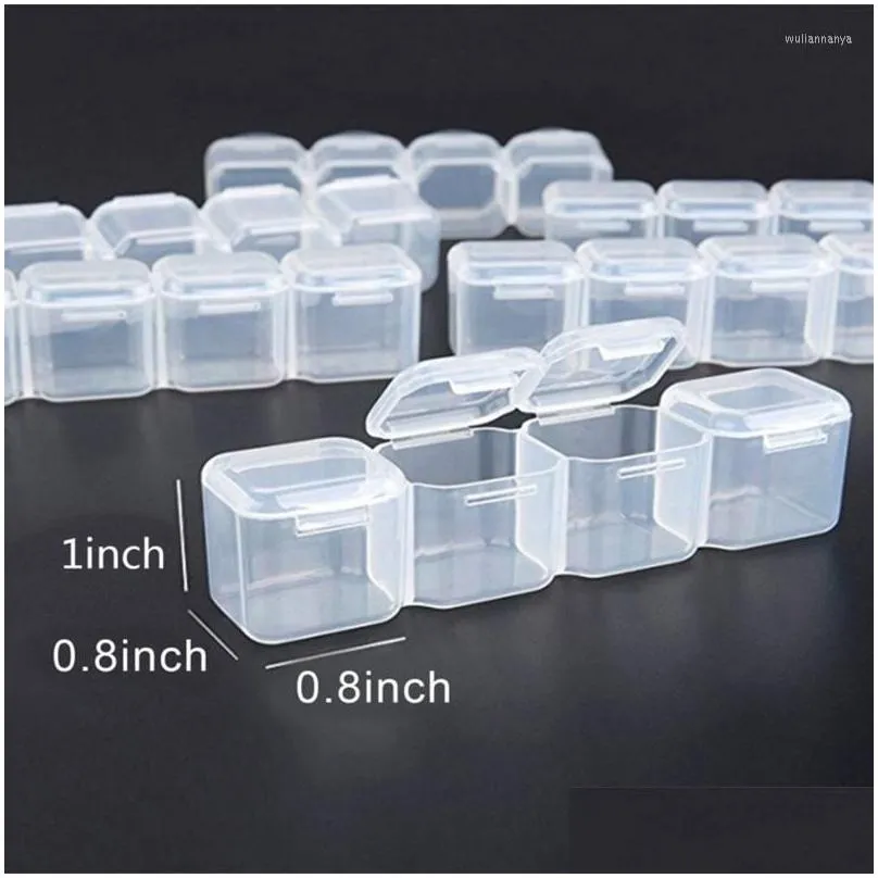 Storage Bottles 28 Grids Embroidery Boxes 5D Diamond Painting Accessories Box Bead DIY Craft