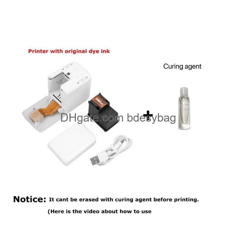 copiers mbrush mini handheld full color printer portable wifi mobile and replacement ink cartridge #e78