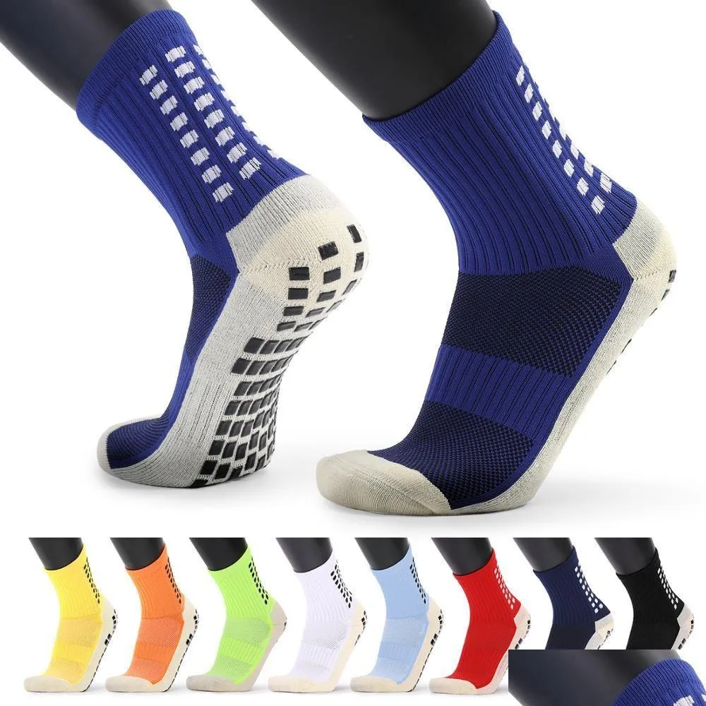 Soccer Socks Sports Grip Sock Anti Non Skid Basketball Anti Slip Cotton Soccer Socks Unisex Sports Socks