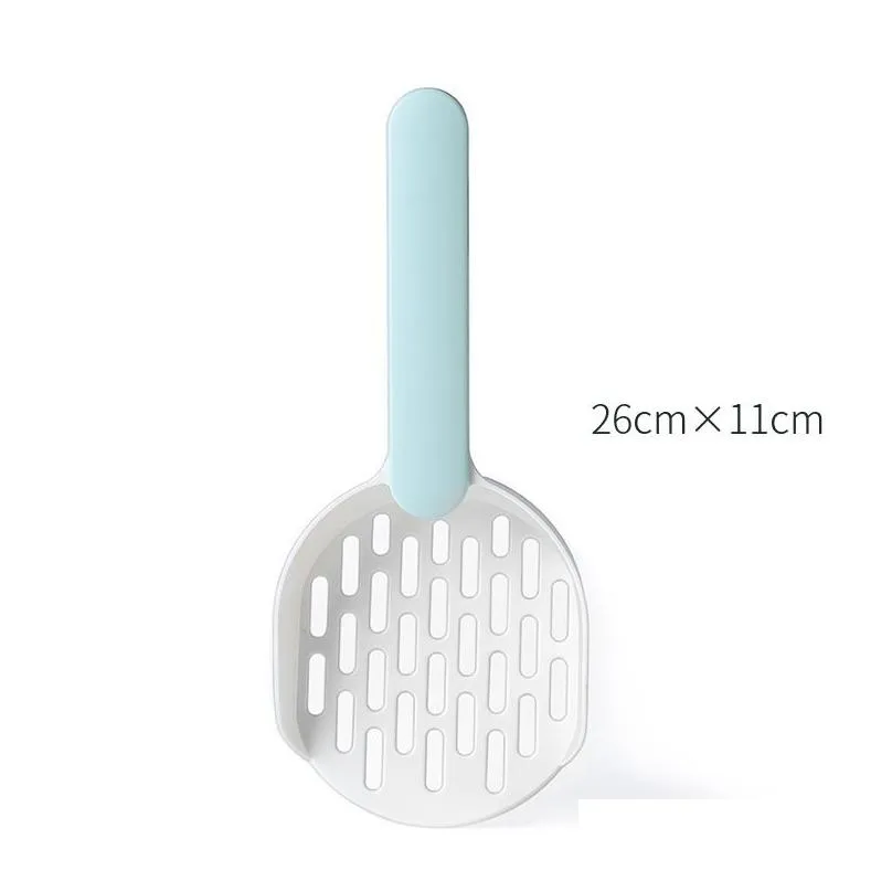 Pet cat sand shovel Round Open ABS plastic Pet Cat Litter Scooper cleaning tool Home pet supplies will and sandy
