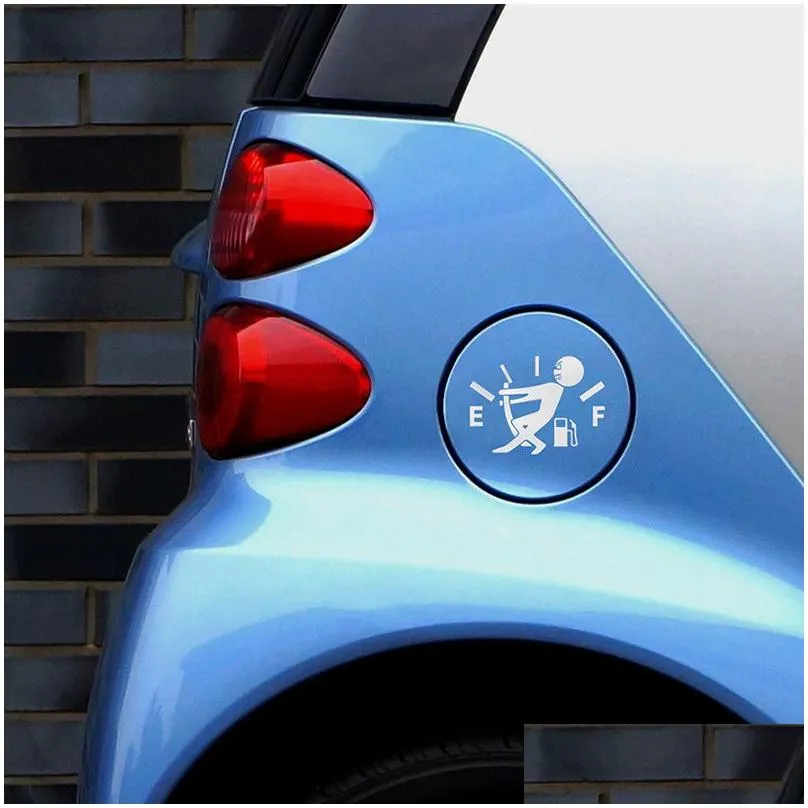 funny car sticker pull fuel tank full hellaflush reflective vinyl stickers decal wholesale accessories