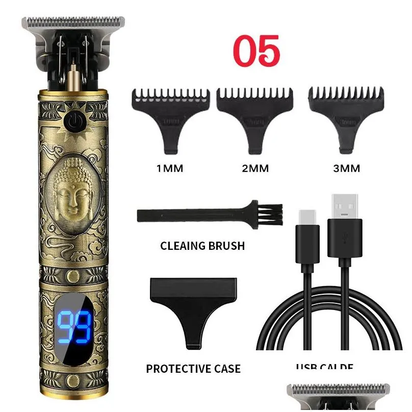 zouyesan 2021 Hair clipper beauty clippers electric oil head carving razor shaver bald2192443