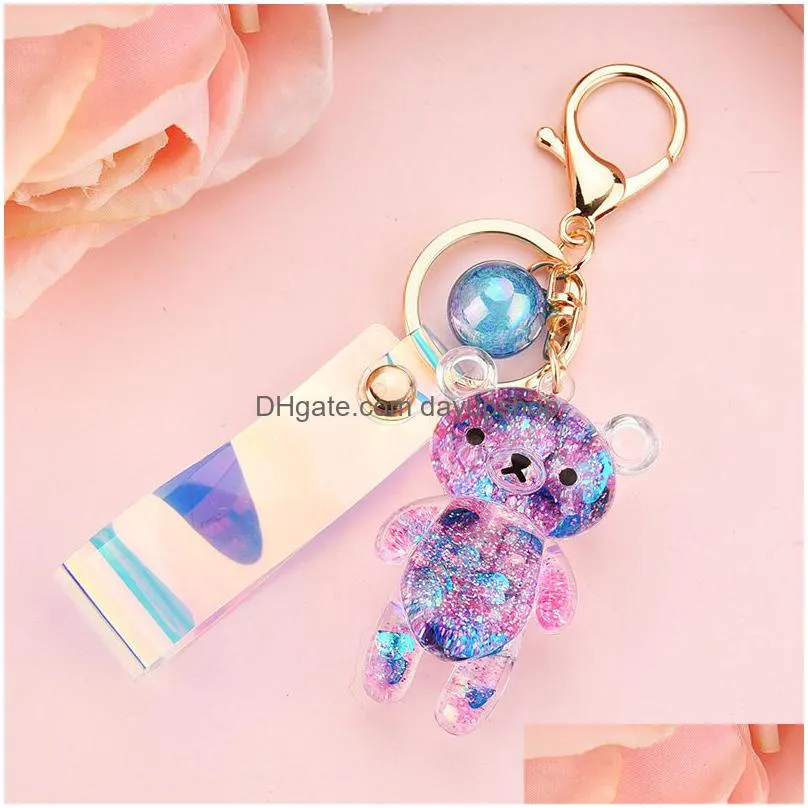 cartoon cute doll keychains handbag straps bag pendant gift backpack pendants car key chain