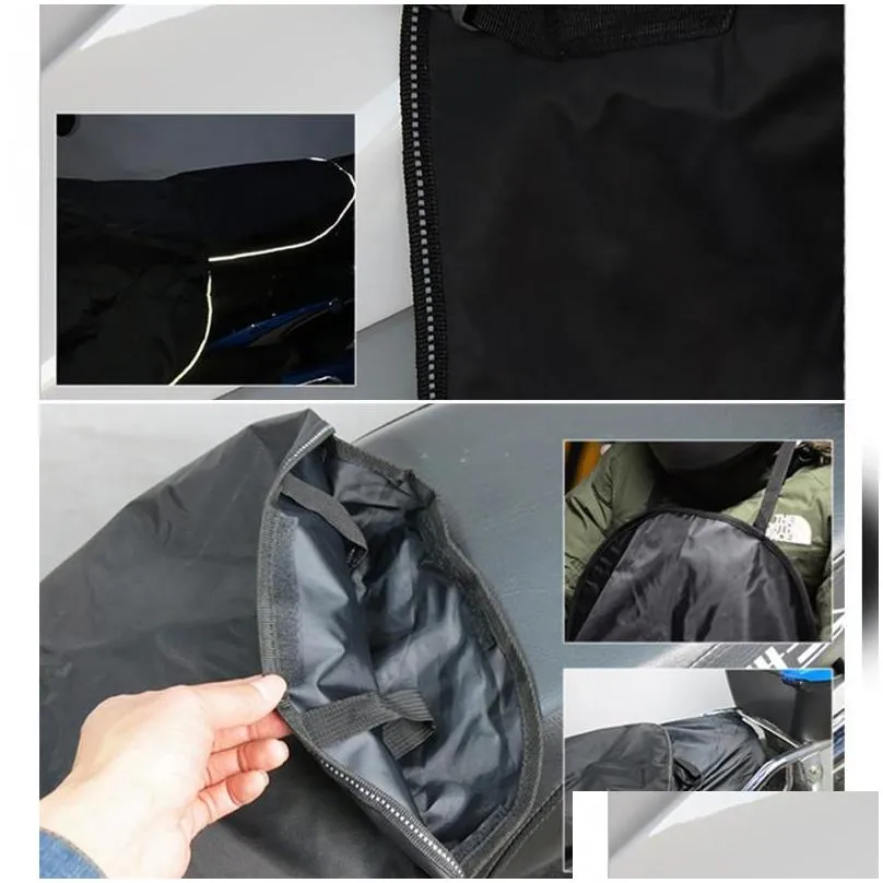 waterproof motorcycle leg cover winter riding cold protection universal warm rainy outdoor knee protective cloth