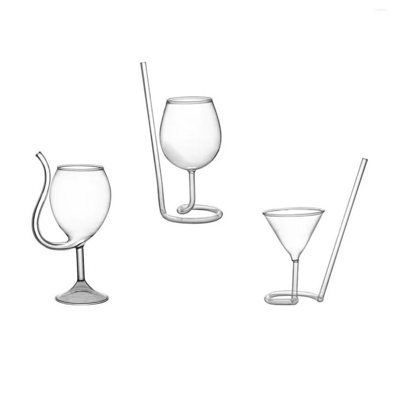 wine glasses unique cocktail glass glasre champagne cup iced coffee with built in straw goblet for home family bar