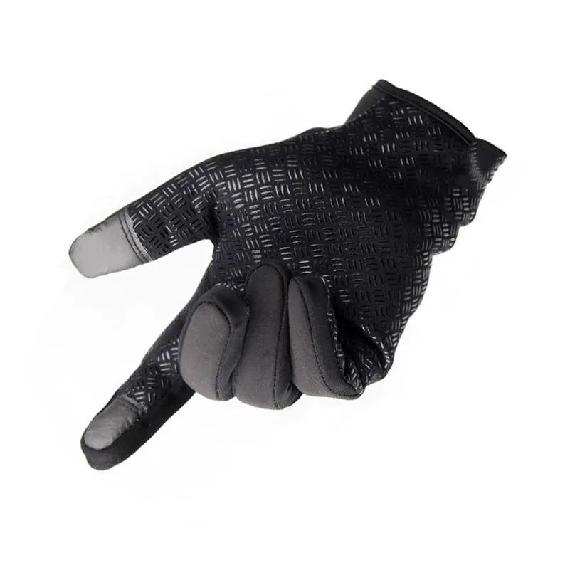 winter waterproof gloves men women touchscreen running cold weather warm driving cycling texting workout training l