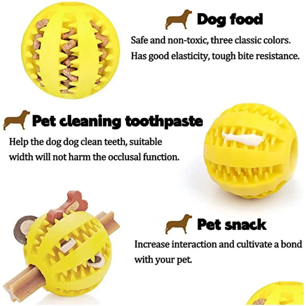 dog treat toy ball dog tooth cleaning toy interactive dog toys