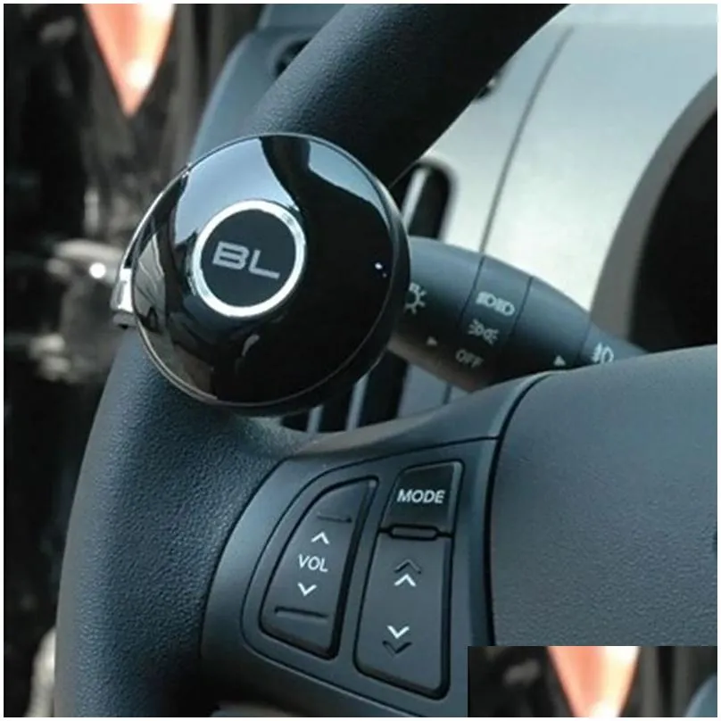 universal metal steering wheel booster car accessories helper grip spinner knob turning hand control booster power handle ball