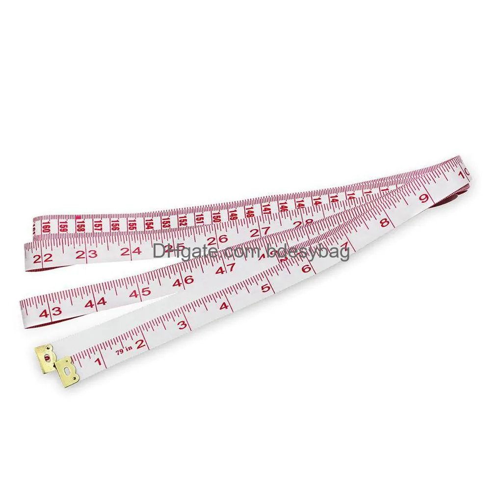 1pcs body measuring ruler sewing cloth tailor tape measure soft 200cm long