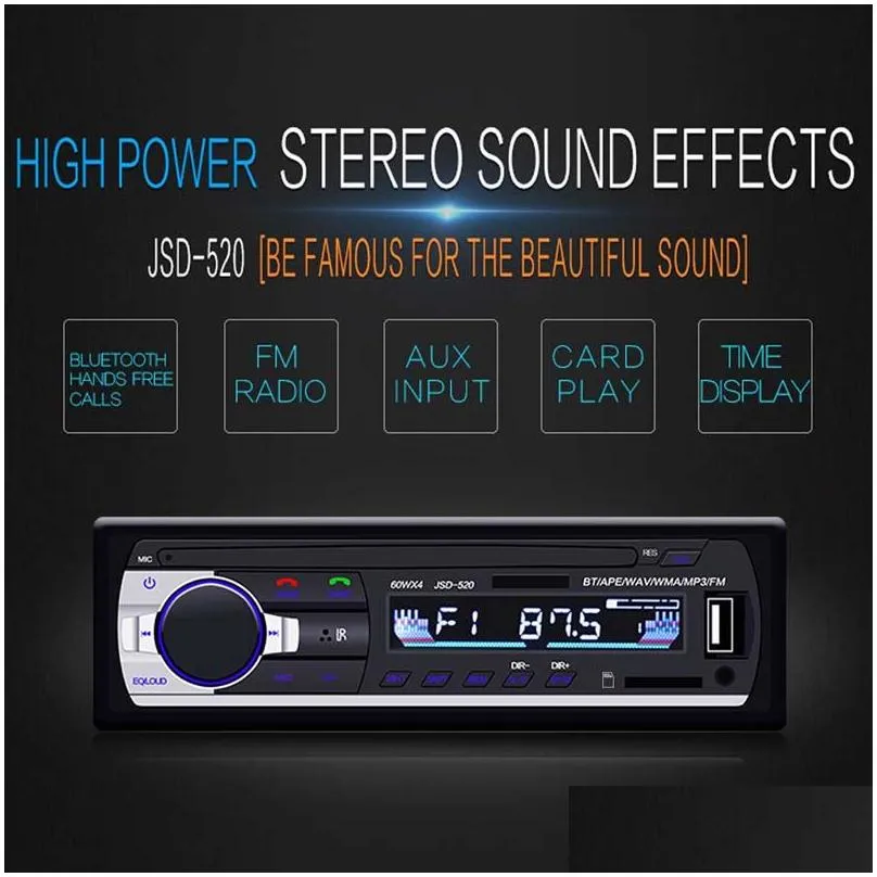 auto radio player tools bluetooth radioing car 12v sd aux-in mp3 player fm usb cars stereo audio stereso in-dash radios play tool