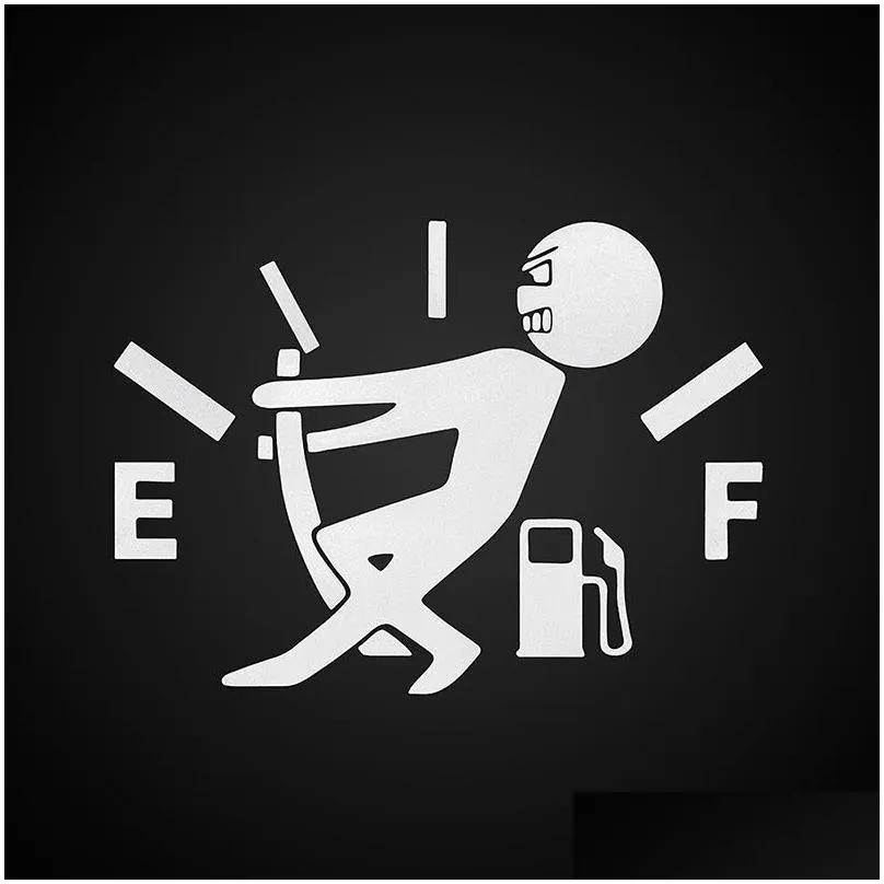 funny car sticker pull fuel tank full hellaflush reflective vinyl stickers decal wholesale accessories