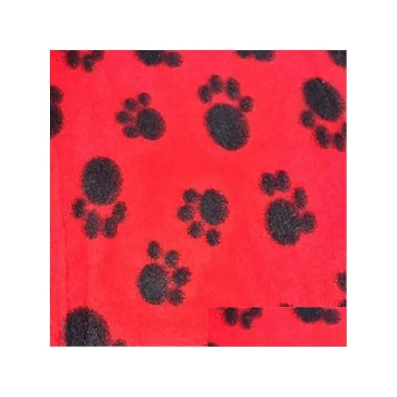 pet dog cat blanket cushion Dogs paw star print blankets cat bath cushion new pet dog accessories will and sandy gift drop ship