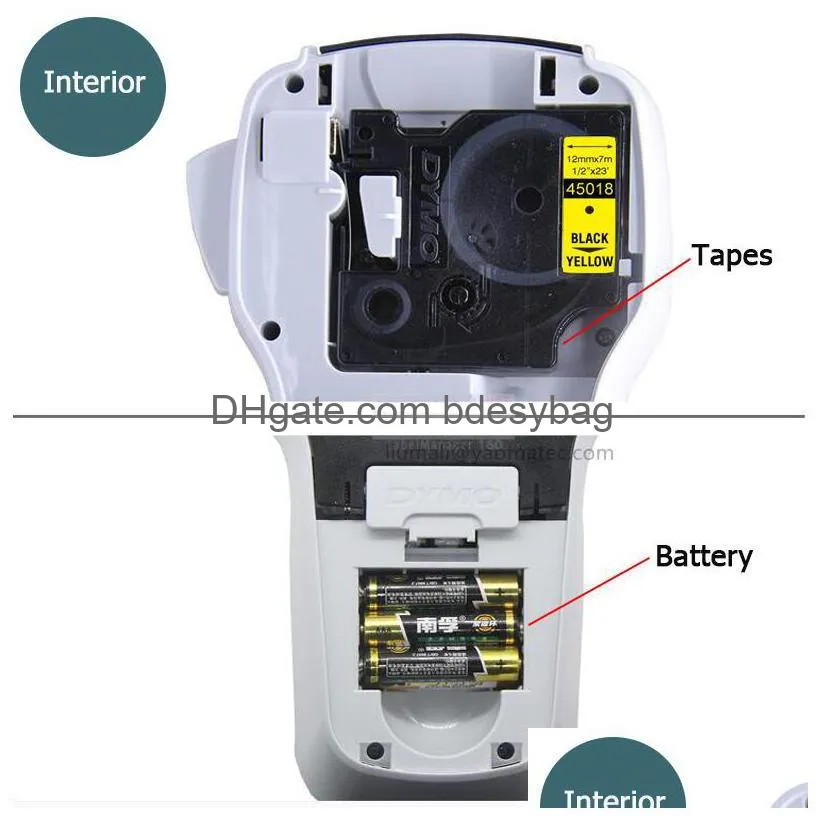 copiers stickers printer label maker machine english hand-held portable lm-160