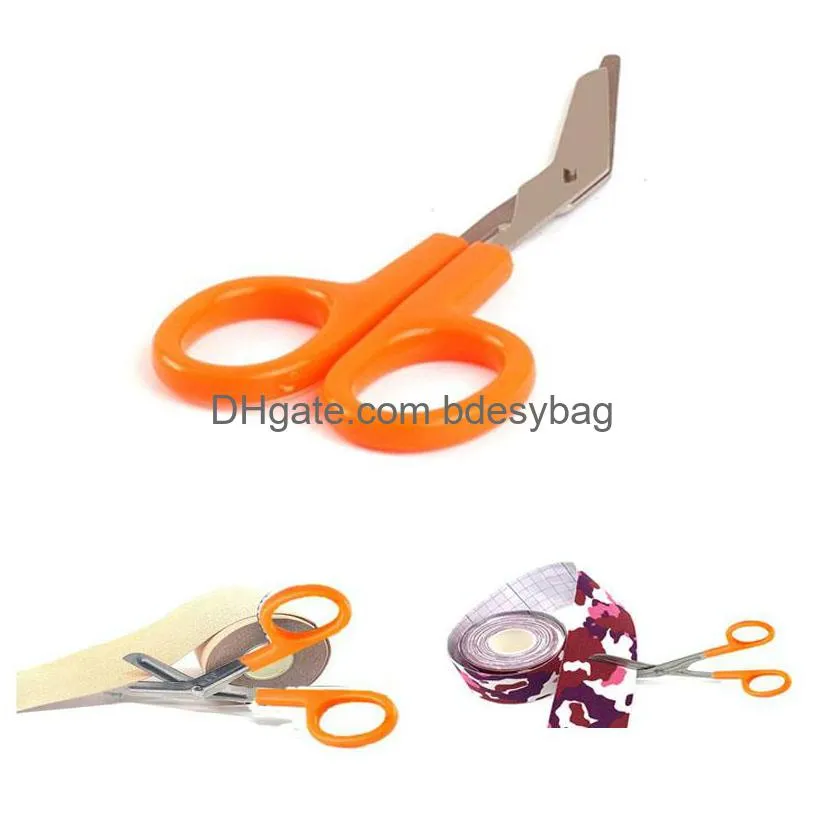 survive paramedic rescue scissor trauma gauze emergency first aid shear outdoor nurse utility camp hike scissors