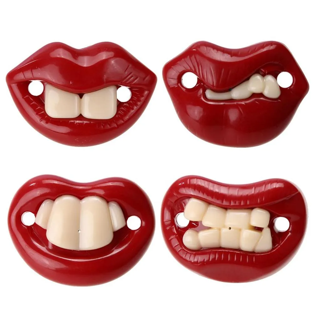 baby silicone pacifier cute funny teeth beard mustache babe pacifier orthodontic dummy nipples silica gel infant pacifier 17 styles