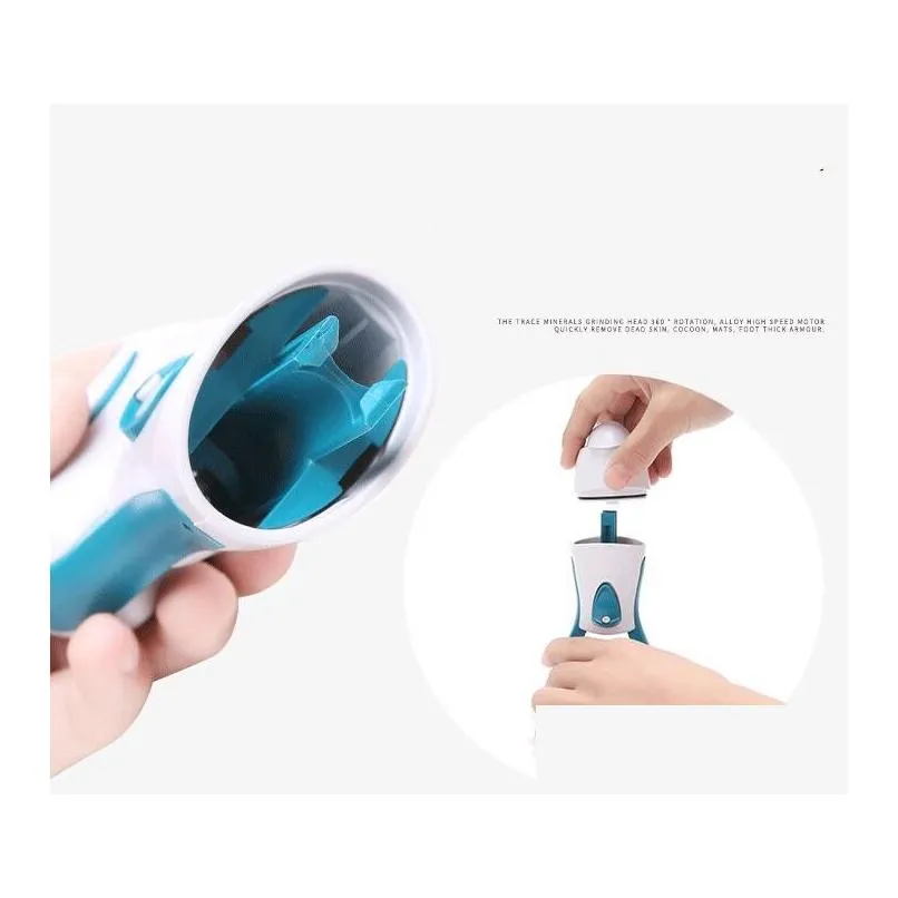 Foot care tool skin care feet dead skin removal electric foot exfoliator heel cuticles remover feet care pedicure