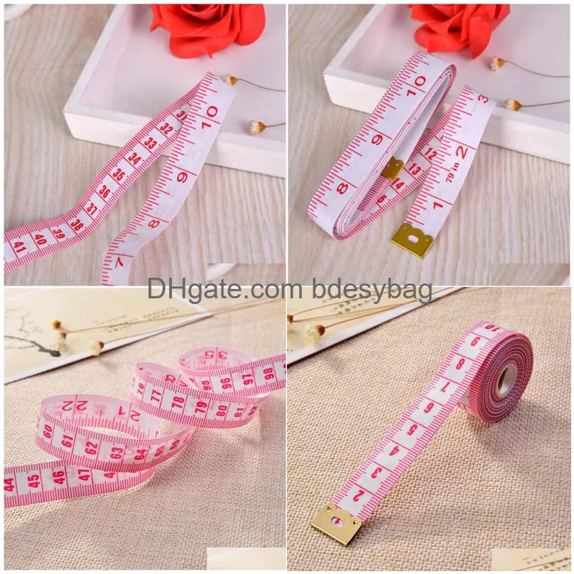 1pcs body measuring ruler sewing cloth tailor tape measure soft 200cm long