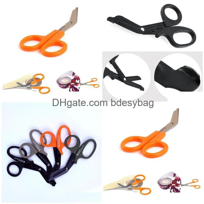 survive paramedic rescue scissor trauma gauze emergency first aid shear outdoor nurse utility camp hike scissors