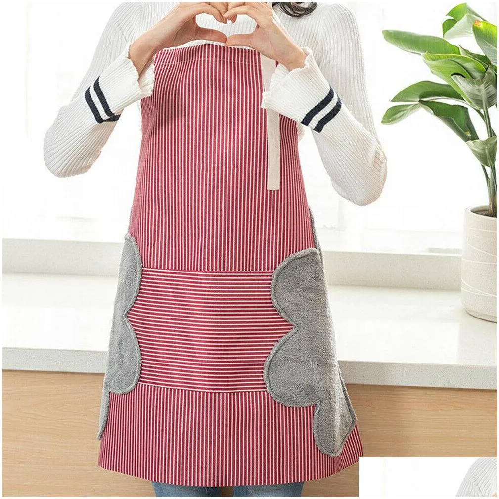 men women cooking kitchen restaurant chef bib apron classic dress with pocket aprons